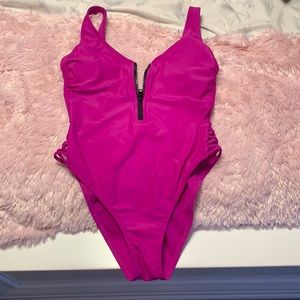 One piece bathing suit